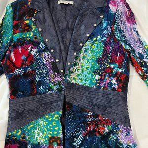 Alberto Makali Multicolored Blazer/Coat